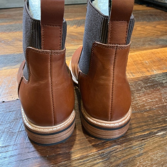 Nisolo Carmen Chelsea Boot Brandy Brown Size 9.5 - Picture 5 of 10
